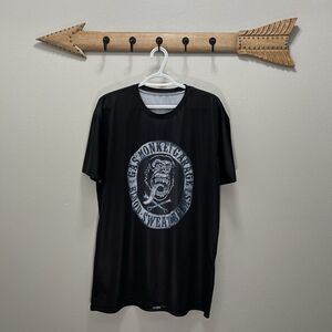 Gas Monkey Garage | Blood Sweat Beers Shirt XXL Black Short Sleeve
